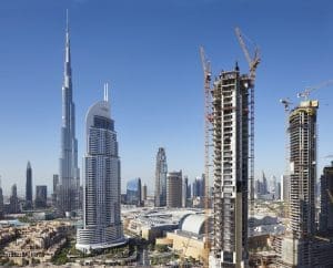 Construction of Dubai