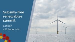 subsidy-free renewables summit 2022