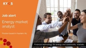 KYOS job energy market analyst