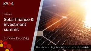 solar finance and investment summit 2023