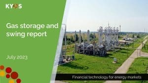 KYOS gas storage and swing report July 2023